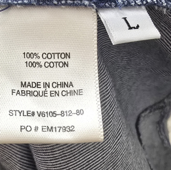 Chelsea & Violet Small Wale Corduroy Button-Up Long Sleeve Shirt Dress Size L - Picture 4 of 4